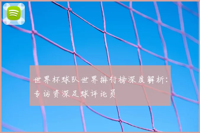 世界杯球队世界排行榜深度解析：专访资深足球评论员