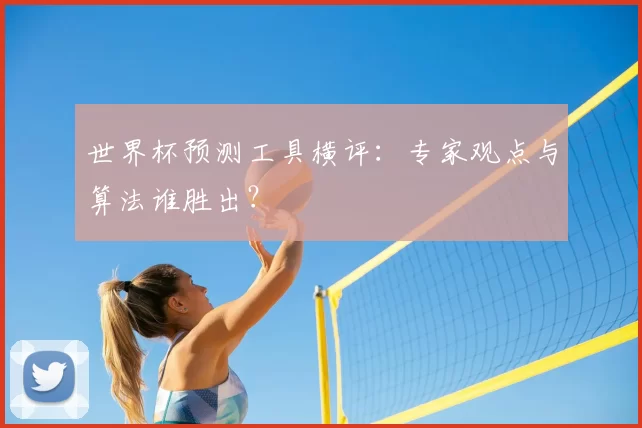世界杯预测工具横评:专家观点与算法谁胜出?