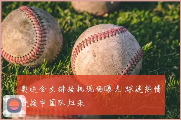奥运会女排接机现场曝光 球迷热情迎接中国队归来